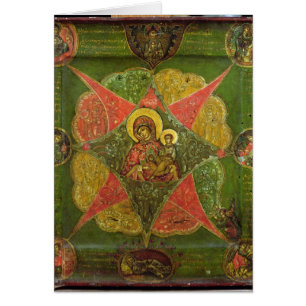 La Virgen de la zarza ardiente, del monte Athos