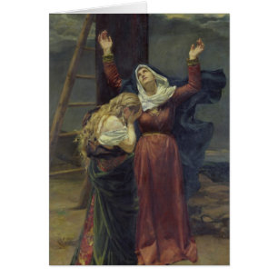 La Virgen en el pie de la cruz