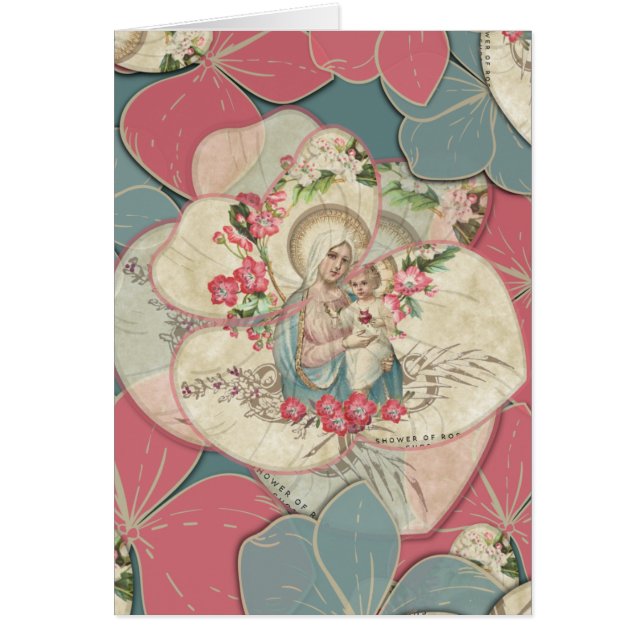 La Virgen Santa María Niño Jesús (Frente)