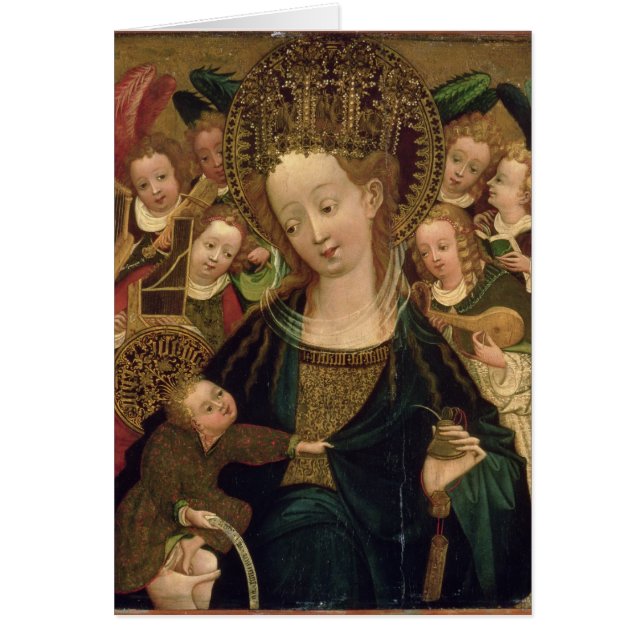 La Virgen y el niño con ángeles (Frente)