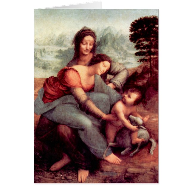 La Virgen y el niño con St Anne (Frente)