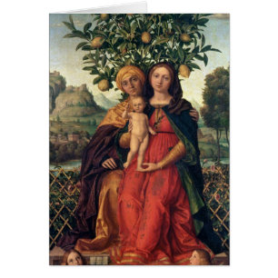 La Virgen y el niño con St Anne, 1510-18
