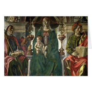 La Virgen y los santos, 1474