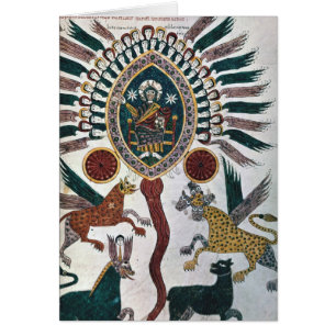 La visión de Daniel de cuatro bestias y de dios