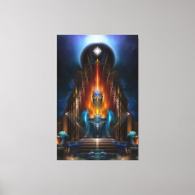 La Visión De Oro Del Arte Fractal De Arsencia (Anverso)
