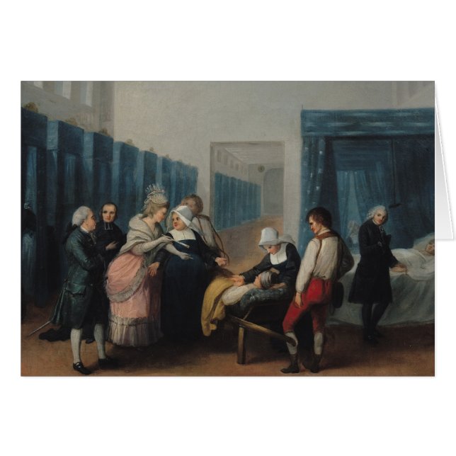 La visita de Monsieur y de señora Necker (Anverso (Horizontal))