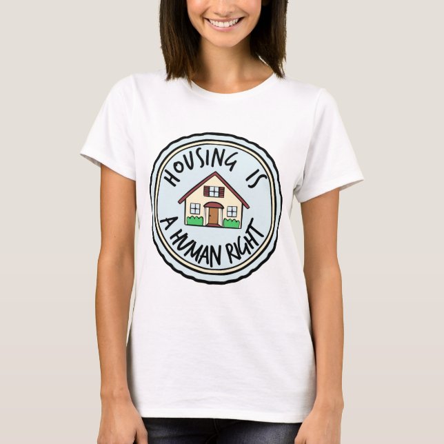 La vivienda es una camisa del derecho humano (Anverso)