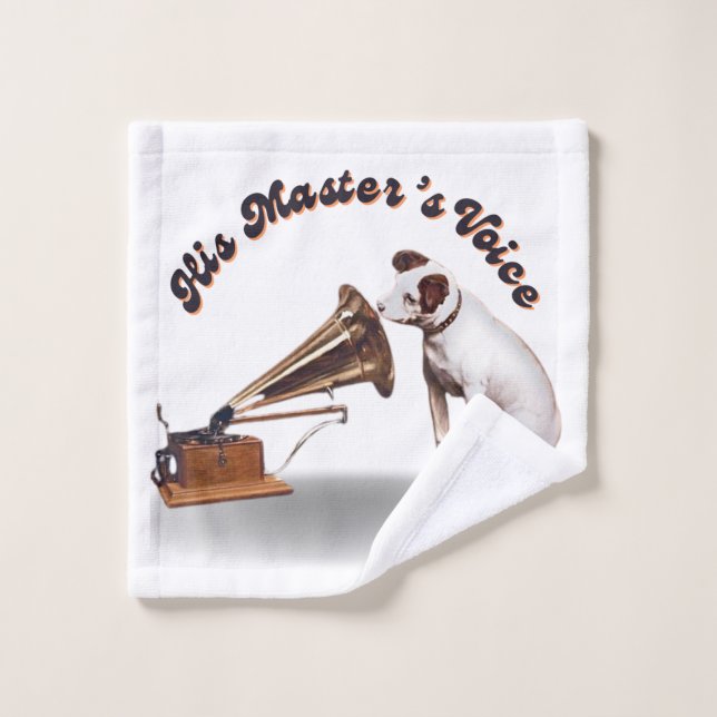 La voz de su maestro (Toallita)