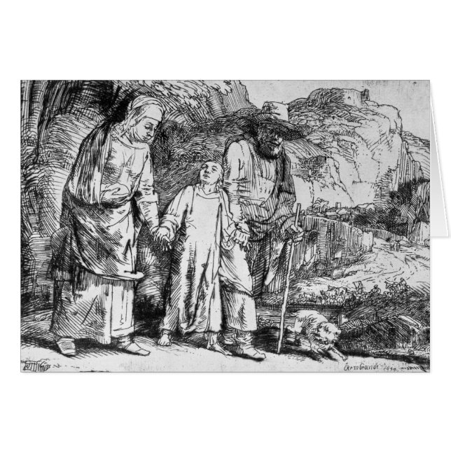 La vuelta de Egipto, o Jesucristo (Anverso (Horizontal))