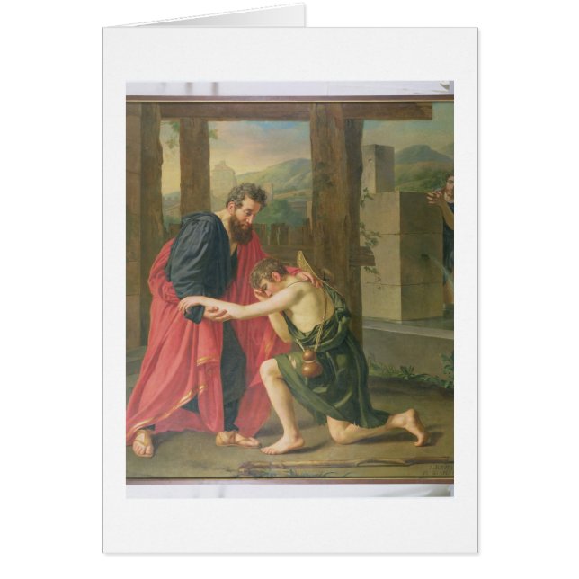 La vuelta del hijo despilfarrador, 1823 (aceite en (Frente)