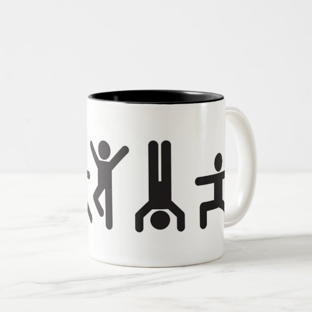 La yoga presenta la taza de café (Anverso derecho)