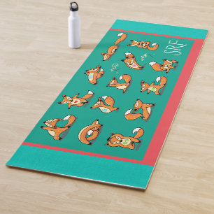 La zorra del yoga - See Back - Yoga Mat