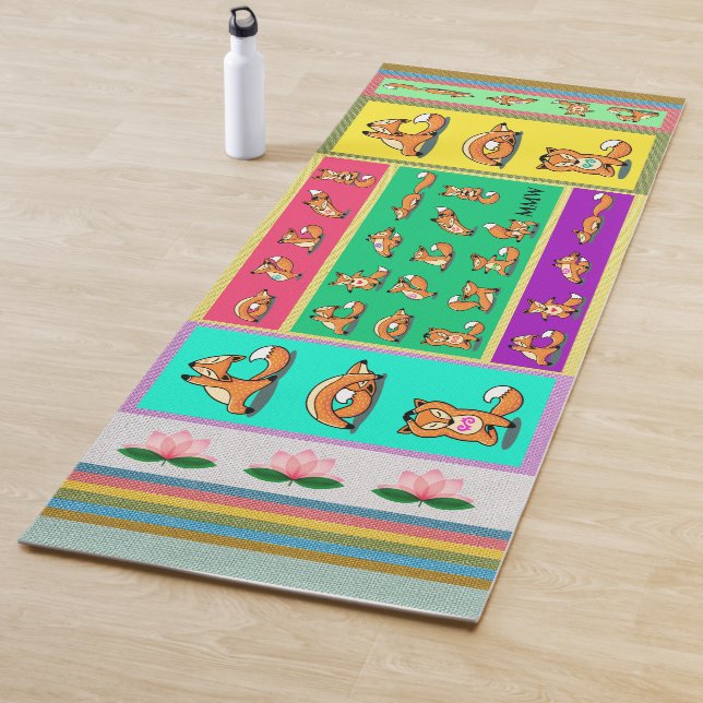 La zorra del yoga - See Back - Yoga Mat (In situ)