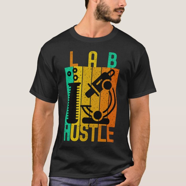 LAB HUSTLE - Camiseta #LABLIFE (Anverso)