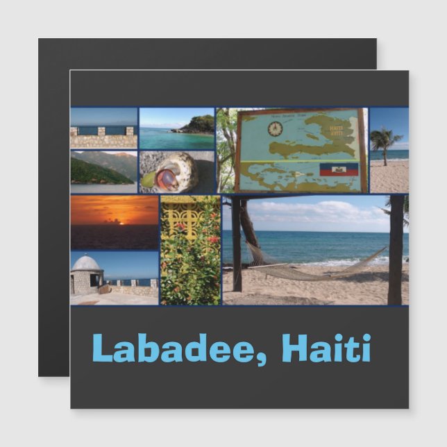 Labadee, imán de Haití (Anverso/Reverso)