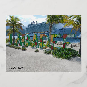 Labadee, tarjeta postal de Haití