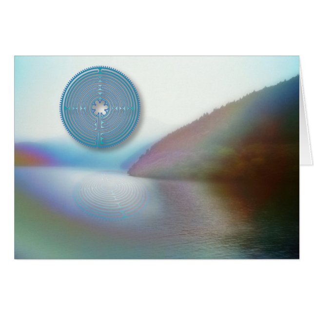 Laberinto sobre el agua (Anverso (Horizontal))