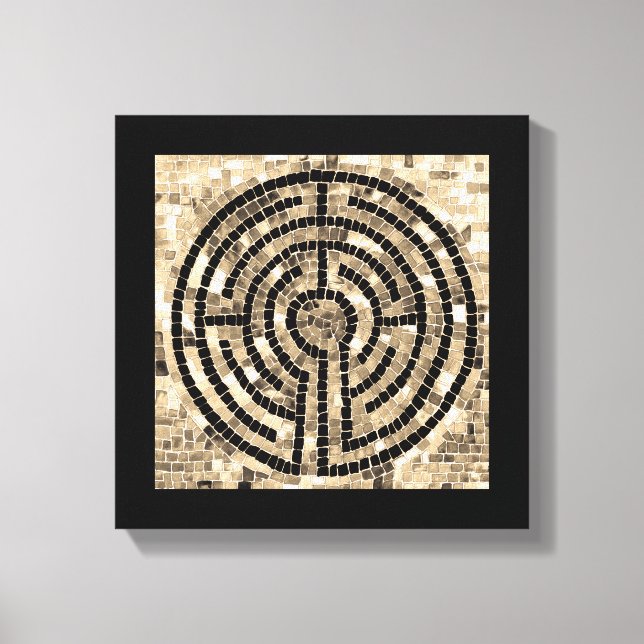 LABERINTO V Lienzo Envuelto 12x12 (2,5" de Profund (Anverso)
