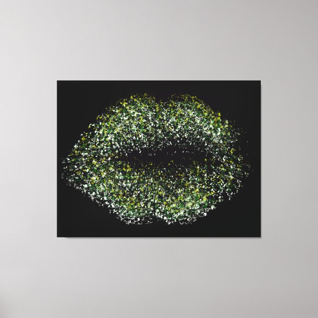 Labios de arte abstractos modernos #28 (Anverso)