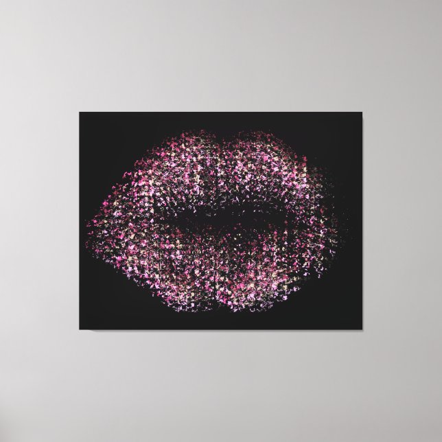 Labios de arte abstractos modernos #30 (Anverso)