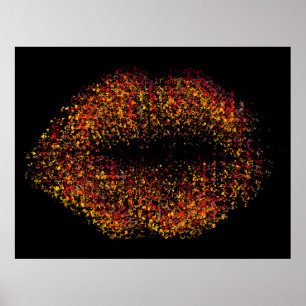 Labios de arte abstractos modernos #31