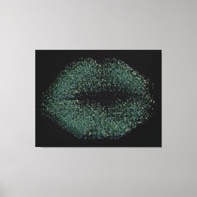 Labios de arte abstractos modernos #58 (Anverso)