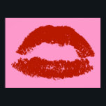 Labios de arte pop rojo<br><div class="desc">El diseño de los Labios de Arte Pop Rojo es un par de labios gráficos con un tono rojo brillante y audaz. El diseño es reminiscente si alguien ha besado una servilleta y dejado una huella de lápiz labial rojo. Si a usted o a alguien que conoce le encantan sus...</div>