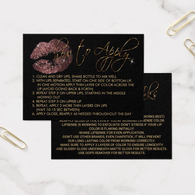 Labios de Purpurina de Rosa turbio oscuro - Cómo a (Oficina)