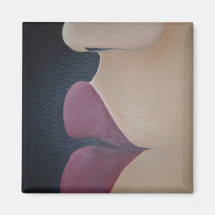 Labios del imán del amor
