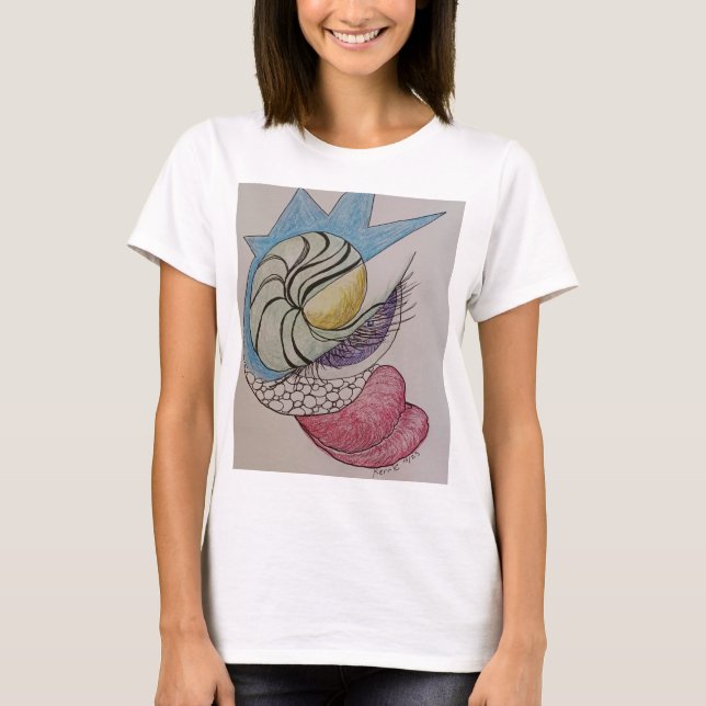 Labios dulces, camiseta (Anverso)