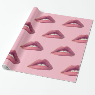 Labios, Papel para envolver la boca, 30 en x 6 pie
