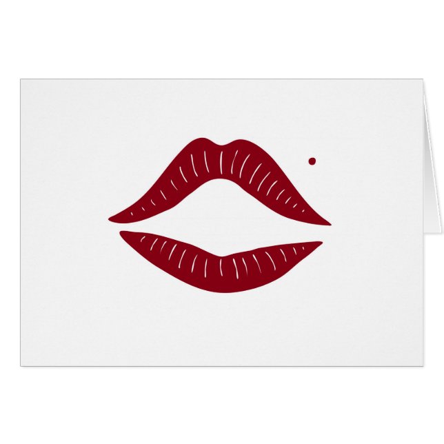 Labios rojos (Anverso (Horizontal))