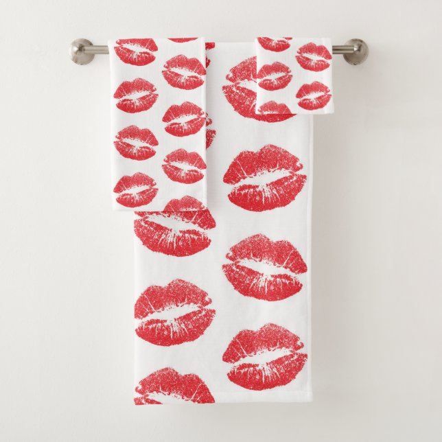 Labios Rojos, Patrón De Labios, Labios Rojos, Beso (In situ)