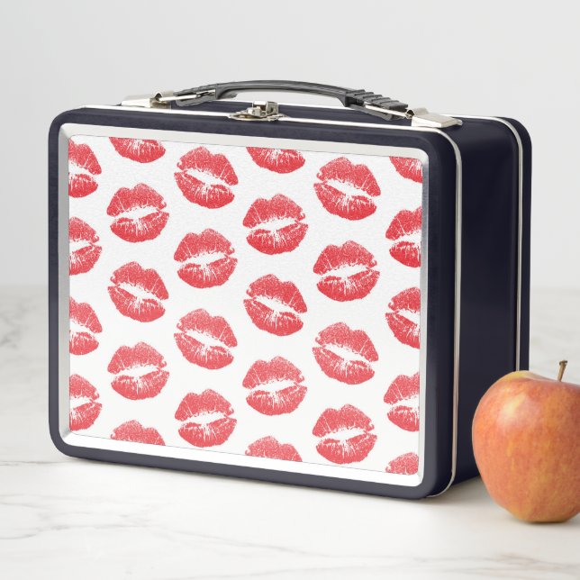 Labios Rojos, Patrón De Labios, Lápiz Labial Rojo, (In situ)