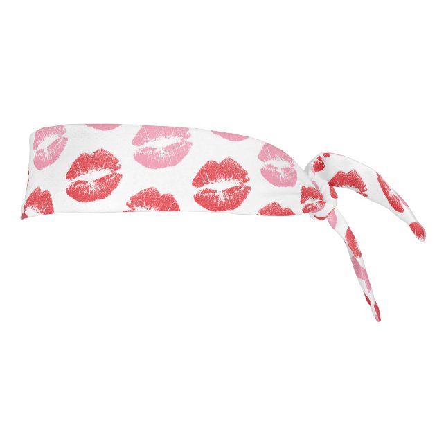 Labios rojos y rosados, patrón de labios, lápiz la (Girar 90)