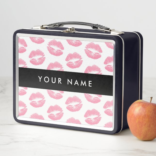 Labios rosados, besos, pintalabios, tu nombre, per (In situ)