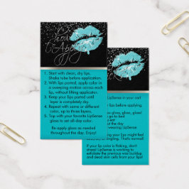 Labios verde azulados - Cómo aplicar y consejos