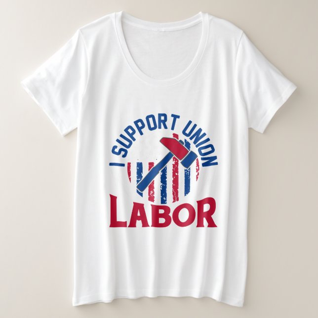 Labor Day - I Support Union Labor  (Anverso del diseño)