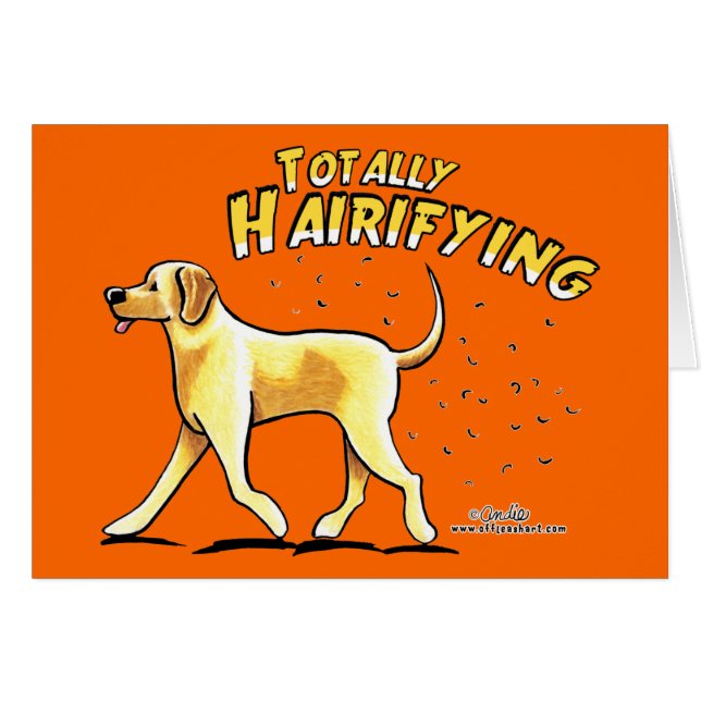 Laboratorio Amarillo Totalmente Hairificante (Anverso (Horizontal))