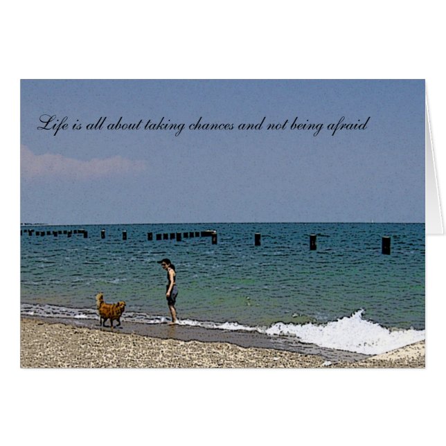 Laboratorio Brown mirando el agua (Anverso (Horizontal))