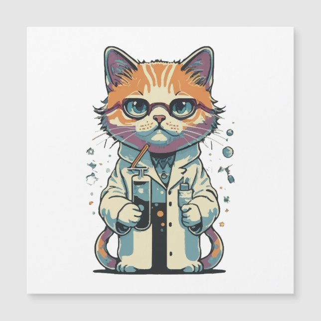 Laboratorio de Gatos Enfocado (Anverso)