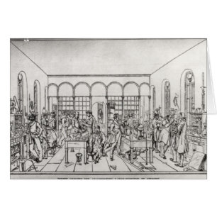 Laboratorio de química de barón Justus von Liebi