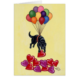 Laboratorio y corazones negros