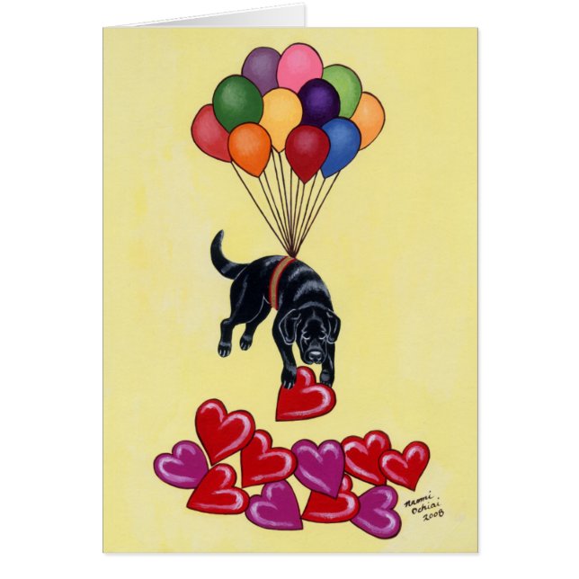 Laboratorio y corazones negros (Frente)