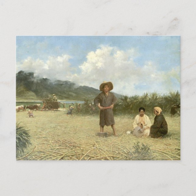 'Laboratorios japoneses, Maui' - postal (Anverso)