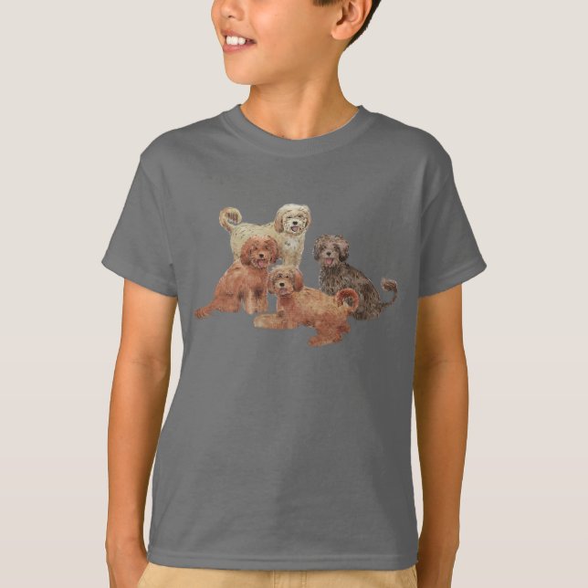 LABRADOODLE embroma la camiseta <3 (Anverso)