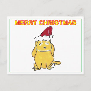 Labrador Amarillo Con Gorro De Navidad Dibujo Anim
