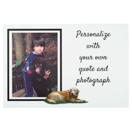 Labrador amarillo Raza mixta Perro arte mural Meta