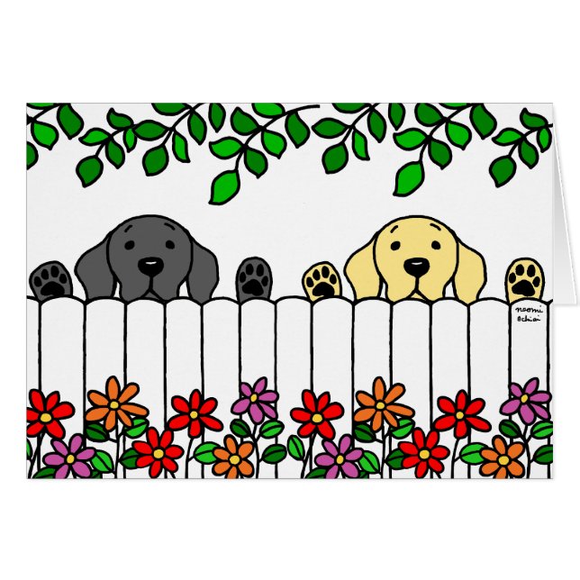 Labrador Duo te vigila (Anverso (Horizontal))