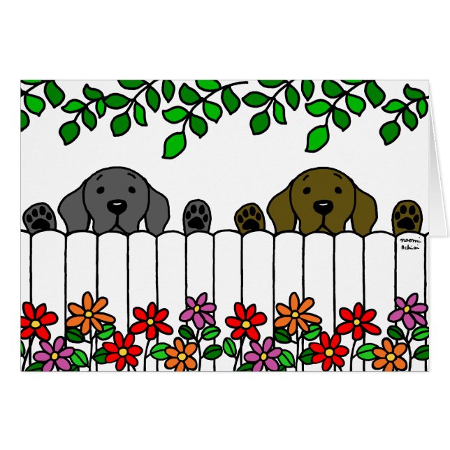 Labrador Duo te vigila (Anverso (Horizontal))